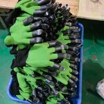 Cotton Gloves Factory - Bleached Textured Full Cotton