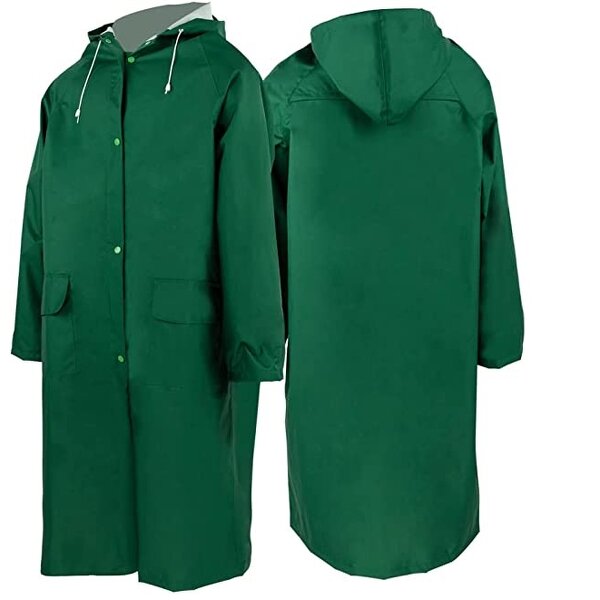 Rain Jacket Manufacturer - Customized 300D Oxford Long