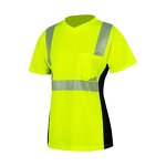 Safety T Shirt Manufacturer - Women's ANSI Class 3 Pink