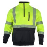 Safety Hoodie Factory - ANSI Class 3 Reflective Zip-Up