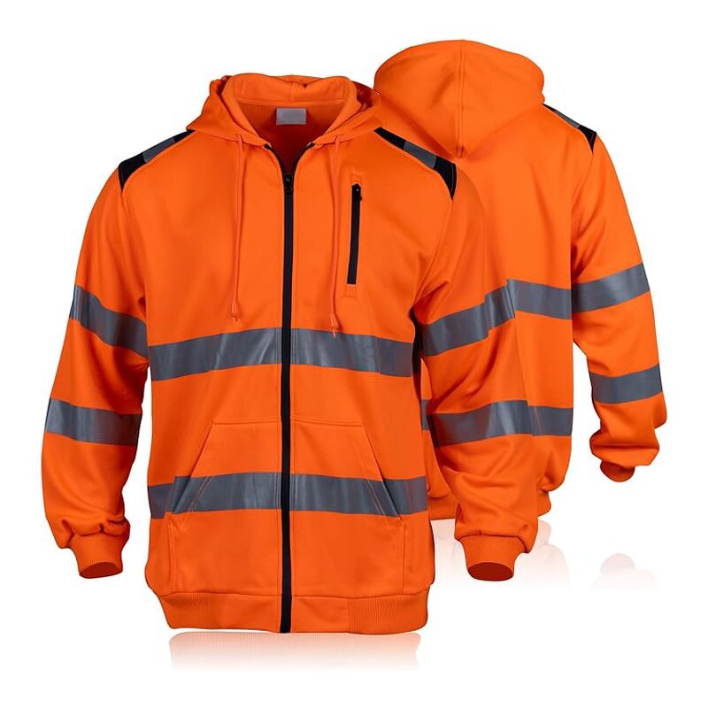 Reflective Hoodie Manufacturer - ANSI/ISEA Class 3 Orange