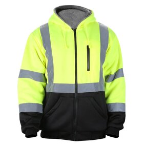 Reflective Hoodie Manufacturer - ANSI 107 Class 3 Polyester