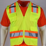 Safety Vest Manufacturer - Custom Logo ANSI/ISEA 107 Mesh