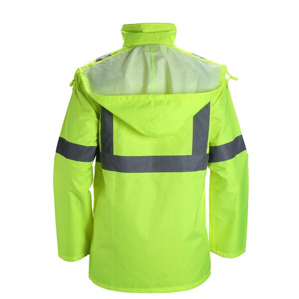 Hi Vis Jacket Factory - Class 3 PU Coated Waterproof