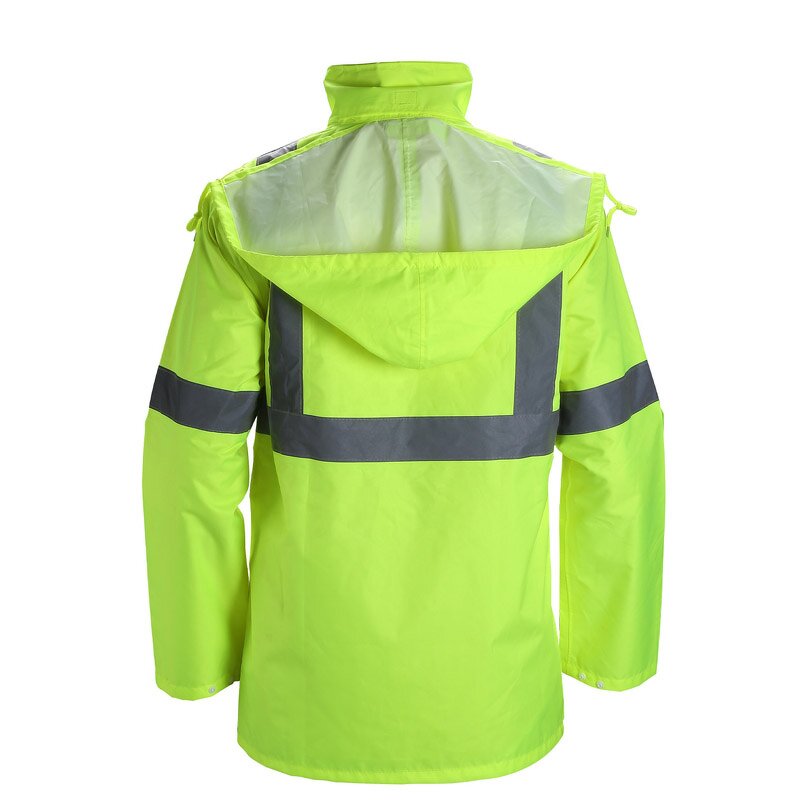 Hi Vis Jacket Factory - Class 3 PU Coated Waterproof