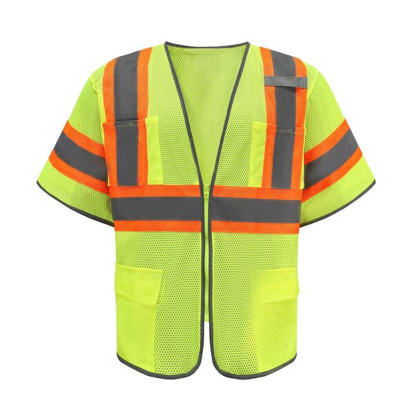 Safety Vest Manufacturer - ANSI/ISEA 107-2020 Class 3 Orange