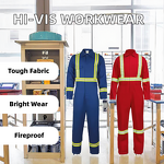 Workwear Factory - Men's Hi Vis Overall Uniforms
