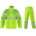 Construction Rain Jacket Manufacturer - Men's High Visibility