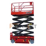 Man Lift Platform Factory - 5.4m 230Kg Custom Self-Propelled Scissor