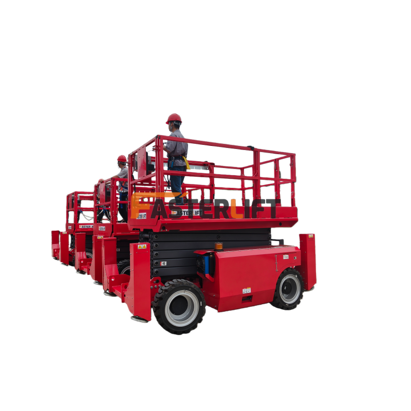Diesel Scissor Lift Table Factory - EPA 18m 1000kg Aerial Steel