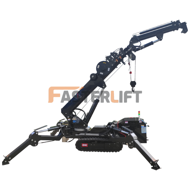 Tracked Spider Crane Factory - Custom Telescopic Folding Boom Lift