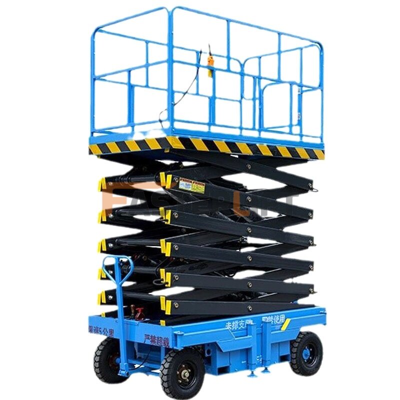 Diesel Scissor Lift Factory - EPA Marked 18m 1000kg Rough Terrain