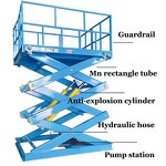Stationary Scissor Lift Table Factory - Underground Custom Material