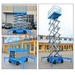 Diesel Scissor Lift Factory - EPA Marked 18m 1000kg Rough Terrain