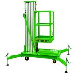 Steel Aerial Work Platform Factory - Motorized Custom Single Mast Sky