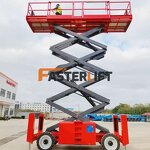 Diesel Scissor Lift Table Factory - EPA 18m 1000kg Rough Terrain