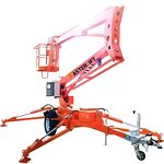 Articulating Boom Lift Factory - 12-26m Steel Cable Custom OEM