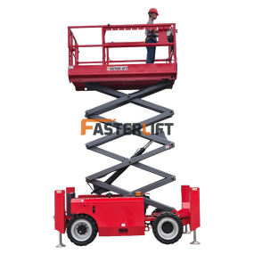 Diesel Scissor Lift Table Factory - EPA 18m 1000kg 4-Person Aerial