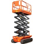 Mobile Scissor Work Platform Factory - CE 8-14m Custom 300-400kg