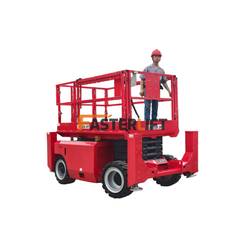 Diesel Scissor Lift Table Factory - EPA 18m Rough Terrain Aerial