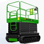 Mobile Scissor Work Platform Factory - CE 8-14m Custom 300-400kg