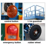 Hydraulic Lifter Factory - 220v Custom Steel Cable Sling Platform