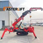 Tracked Spider Crane Factory - CE Custom Telescopic Boom Motor