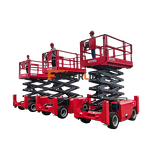 Diesel Scissor Lift Table Factory - EPA 18m 1000kg Rough Terrain
