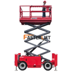 Diesel Scissor Lift Table Factory - EPA 18m Rough Terrain Aerial