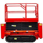 Mobile Scissor Work Platform Factory - CE 8-14m Steel Wire Rope