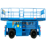 Diesel Scissor Lift Table Factory - 18m 1000kg Rough Terrain Steel