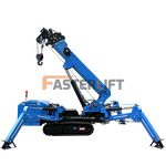 Tracked Spider Crane Factory - CE Custom Telescopic Folding Boom
