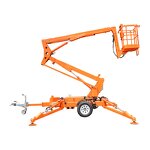 Towable Boom Lift Factory - 12-24m Telescopic Custom Manlift
