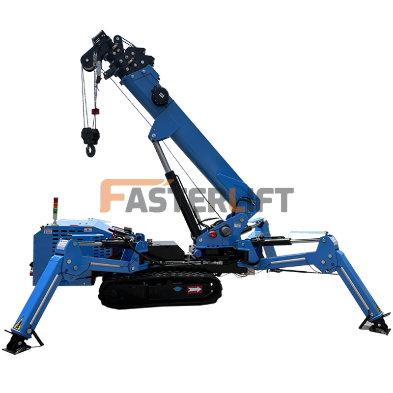 Tracked Spider Crane Factory - CE Custom Telescopic Lifting Platform
