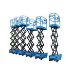 Self-Propelled Scissor Lift Factory - 300Kg Custom Outdoor Mobile
