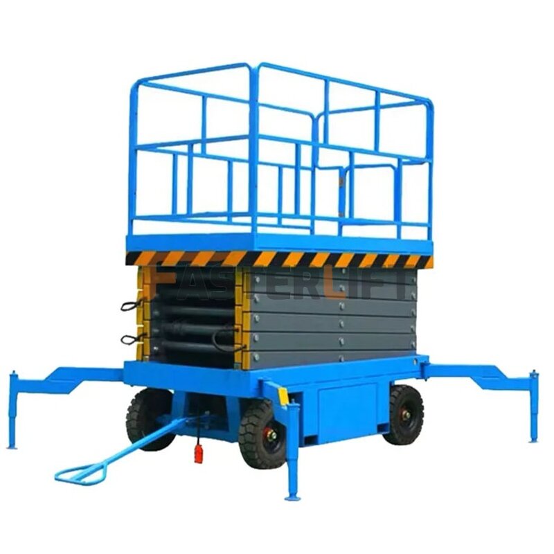 Aerial Lift Platform Factory - 18m 100kg Custom Electric Hydraulic