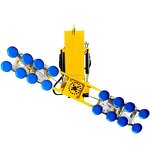 Electric Glass Suction Lifter Factory - 800kg X Shape Custom Remote