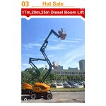 Articulated Boom Lift Factory - 12-50m High Custom Access Platform