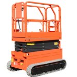 Mini Mobile Scissor Lift Factory - CE 450kg Offroad Electric All Terrain