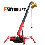 Tracked Spider Crane Factory - CE Custom Telescopic Boom Motor