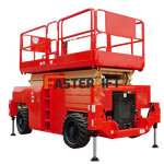 Diesel Scissor Lift Table Factory - 18m Rough Terrain 1000kg Steel
