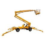 Towable Boom Lift Factory - 12-24m Telescopic Custom Manlift