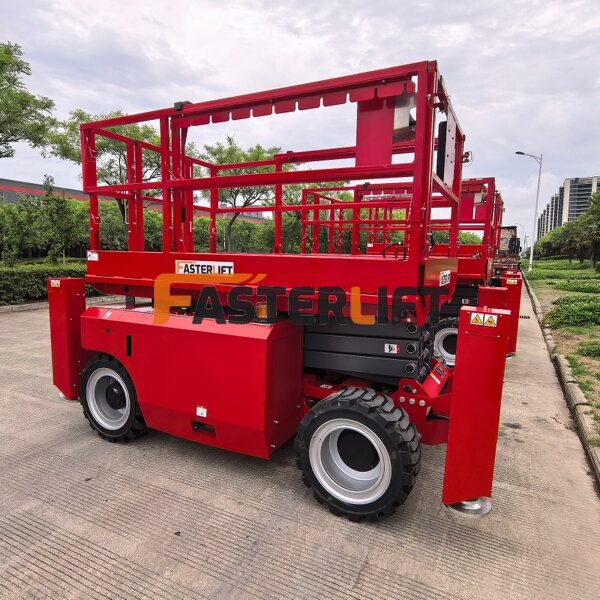 Diesel Scissor Lift Table Factory - EPA 18m 1000kg Aerial Working