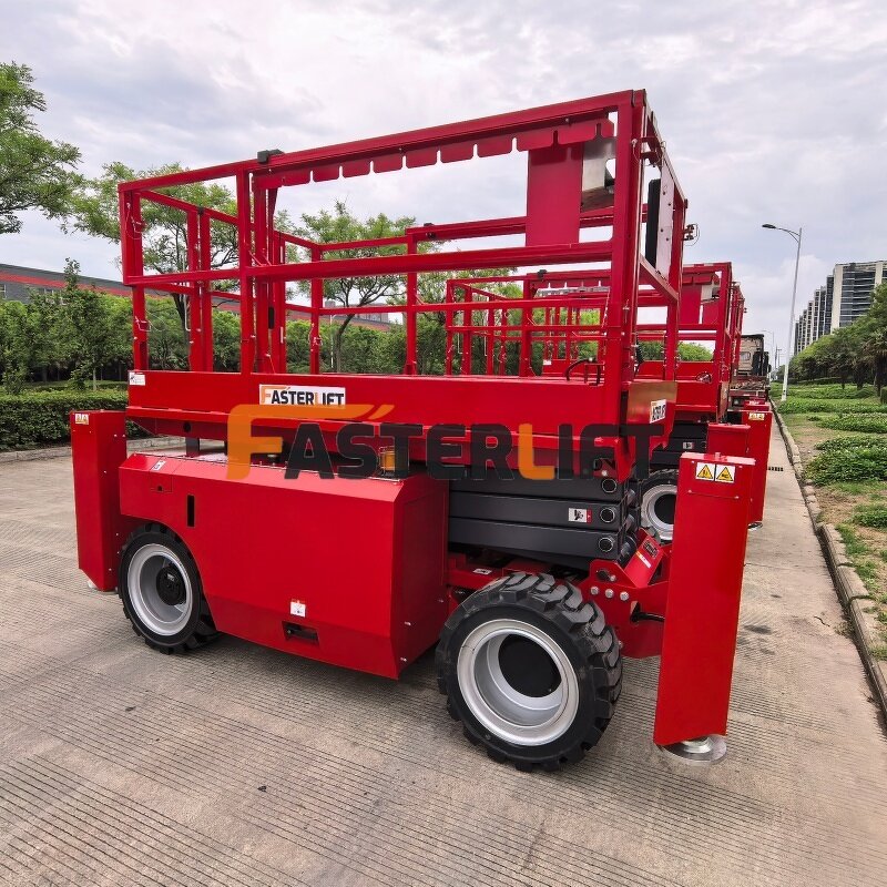 Diesel Scissor Lift Table Factory - EPA 18m 1000kg Aerial Working