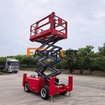 Diesel Scissor Lift Table Factory - EPA 18m 1000kg Rough Terrain