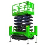 Mini Mobile Scissor Lift Factory - CE 450kg Offroad All Terrain