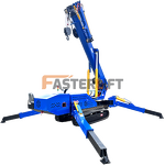 Tracked Spider Crane Factory - CE Marked Custom Telescopic Boom Lift