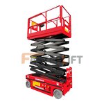 Mobile Scissor Lift Platform Factory - CE EPA Custom Self Driving