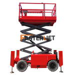 Diesel Scissor Lift Table Factory - 15m Rough Terrain Custom Aerial