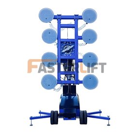 Construction Ladder Lift Factory - 200kg Custom Hydraulic Solar Panel